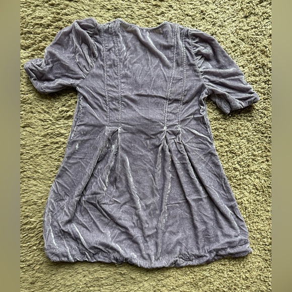 Free People Mini Velvet Dress - Picture 4 of 5